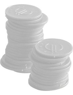 Bar tokens jaunes - 100 pcs