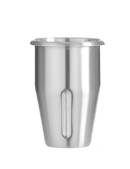 RVS mengbeker voor milkshakemixer