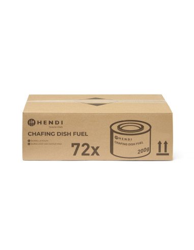 Pâte combustible pour chafing dish (pack 72)