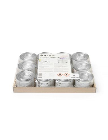 Pâte combustible pour chafing dish (pack 12)