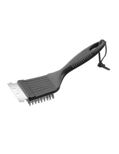 Brosse métallique avec racloir HENDI 525418