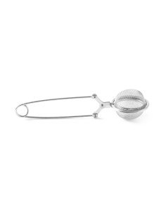 Tea ball with hinged handle