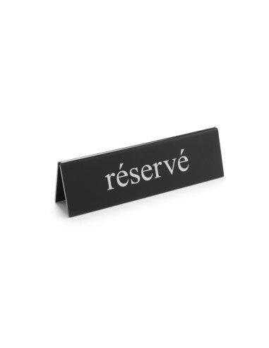 Table sign Reserved (C)