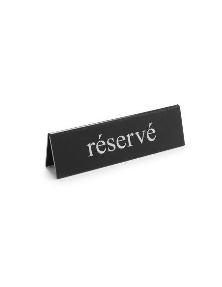 Table sign Reserved (C)
