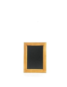 Krijtbord met houten frame
