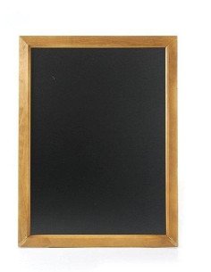 Chalkboard with wooden frame (L)