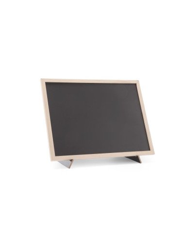 Groot krijtbord met standaard (M)