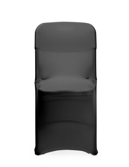 Housse de chaise pliante (noire)