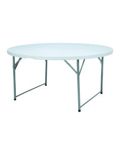 Table de buffet ronde pliante XL