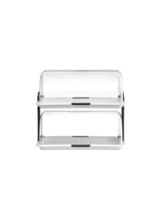 Vitrine à couvercle coulissant roll-top (M)