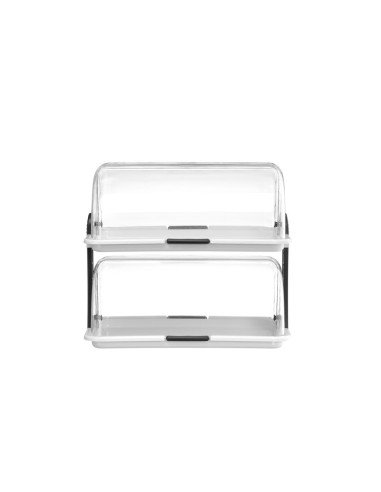 Roll-top display case (M)