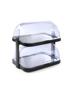 Vitrine réfrigérante roll-top double