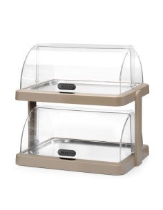 Koelvitrine met schuifdeksel GN 1/1 double (L)