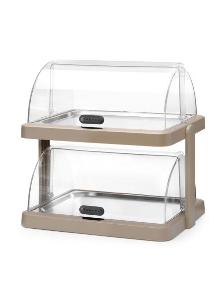 Koelvitrine met schuifdeksel GN 1/1 double (L)