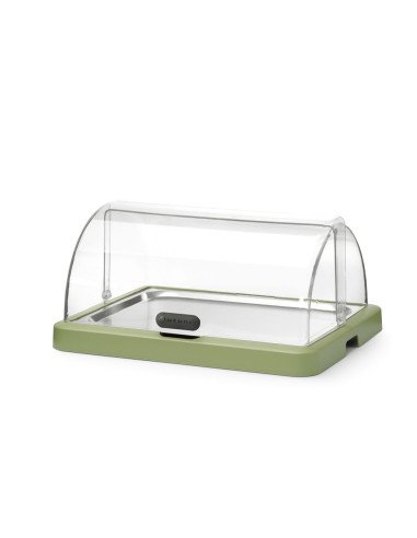 Cooling display case with sliding lid GN 1/1 (S) blanc