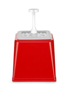 Sausdispenser met pomp (rouge)