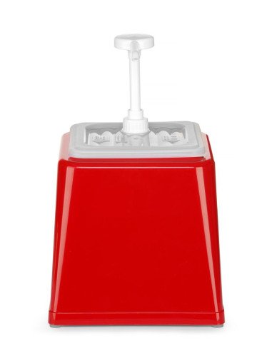 Sausdispenser met pomp (rouge)