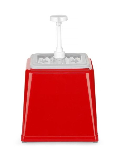 Sausdispenser met pomp (rouge)