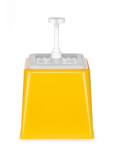 Sausdispenser met pomp (jaune)