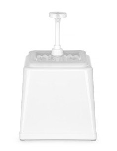 Distributeur de sauces avec pompe (transparent)