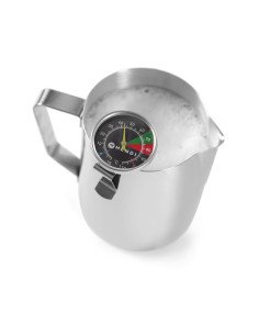 Milk frothing thermometer