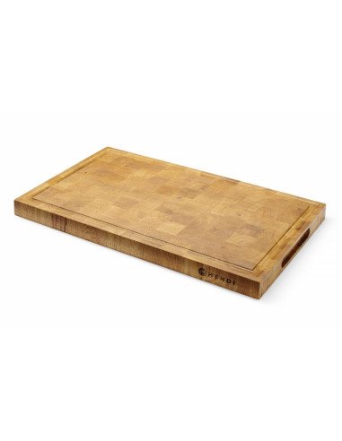Eikenhouten serveerplank, eindnerf
