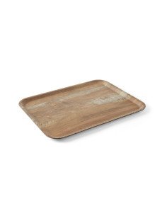 Dienblad van melamine met hout bedrukking