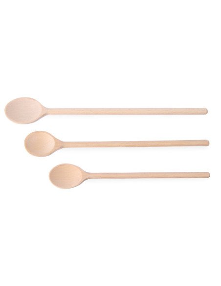 Houten lepel - set van 3, verschillende maten