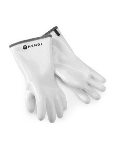 Gloves with silicone coating