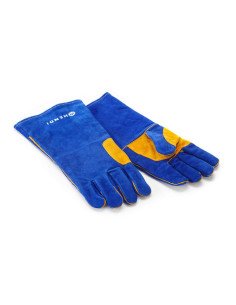 Heat resistant gloves, leather