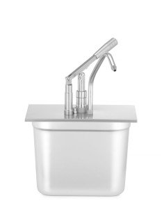 Lid with dispenser for GN containers