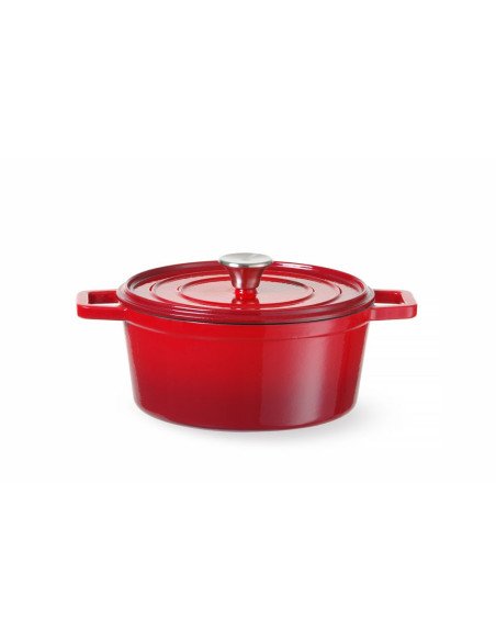 Cast iron casserole enamelled