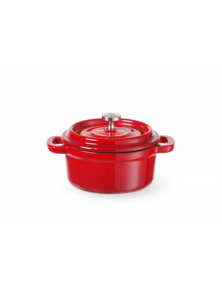 Cast iron casserole enamelled