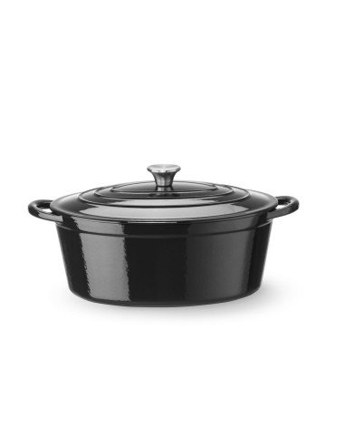 Cast iron casserole enamelled