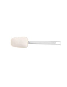 Scraper spoon shaped