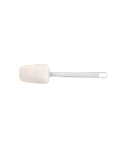 Scraper spoon shaped