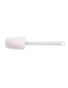 Scraper spoon shaped