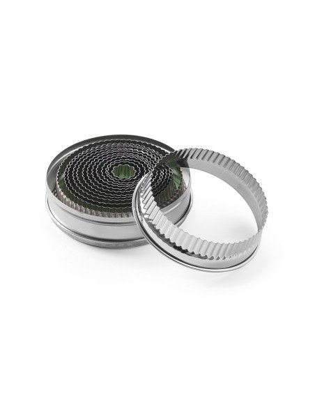 Pastry cutters, round – set