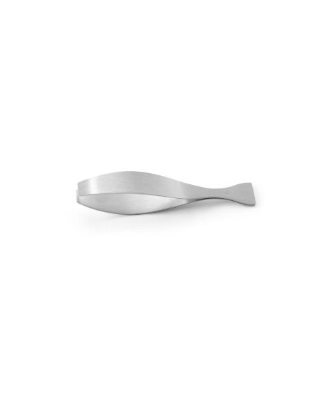 Fish bone tweezer flat head