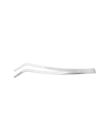 Tweezer, curved, with profiled handle