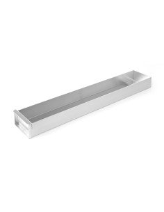 Baking tray with removable side panel