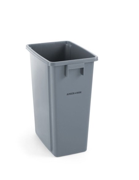 Slim waste bin