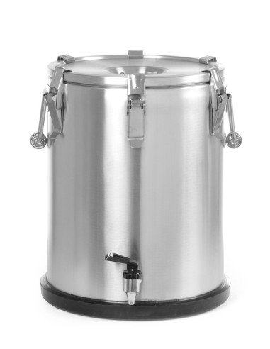 Insulated portable container – with a tap