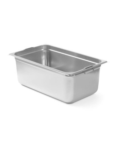 GN container with dropped handles