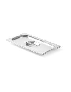 Lid for GN containers with handle recess