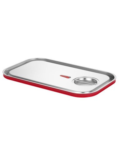 Lid for GN containers with silicone rim