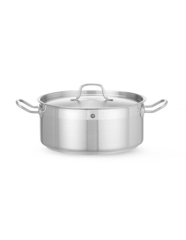 Kookpan laag - met deksel