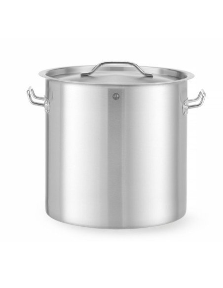 Casserole haute avec couvercle