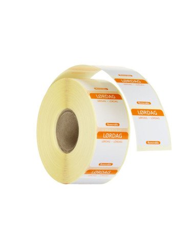 Daily food safety labels