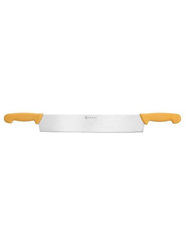 Double handled cheese knife